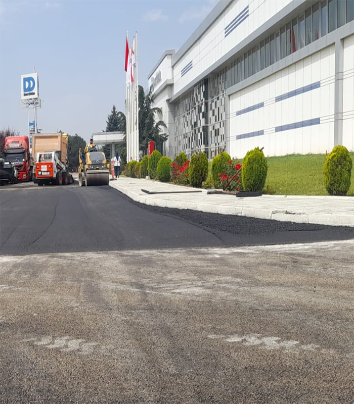Fabrika Sahaları Asfaltlama